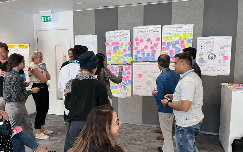 brainstorming session at myzoi