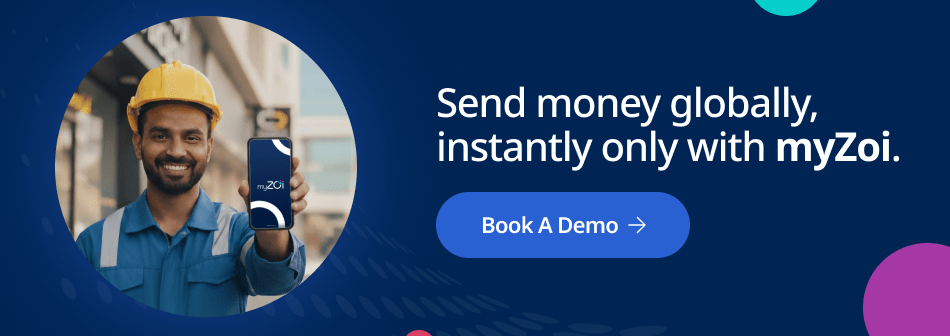 Send money globally, instantly only with myZoi